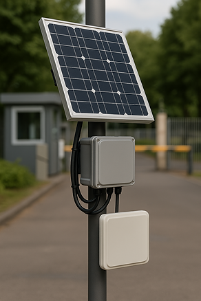 Representative outdoor RFID reader hardware for equipment tracking discussions