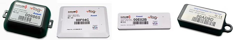 V-Tag active RFID asset tags